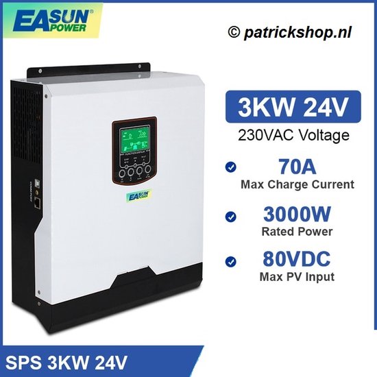 découvrez notre ondulateur 3kw performant, idéal pour alimenter vos appareils électroniques. profitez d'une énergie fiable et stable, que ce soit à la maison ou lors de vos déplacements. facile à utiliser et compact, cet ondulateur répond à tous vos besoins en électricité.