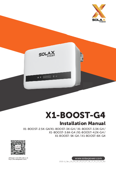 découvrez l'onduleur solax x1 boost 3000, une solution innovante pour optimiser l'énergie solaire de votre foyer. avec ses performances fiables et sa technologie avancée, maximisez votre production électrique tout en réduisant votre empreinte carbone. idéal pour les installations résidentielles, cet onduleur garantit efficacité et durabilité.