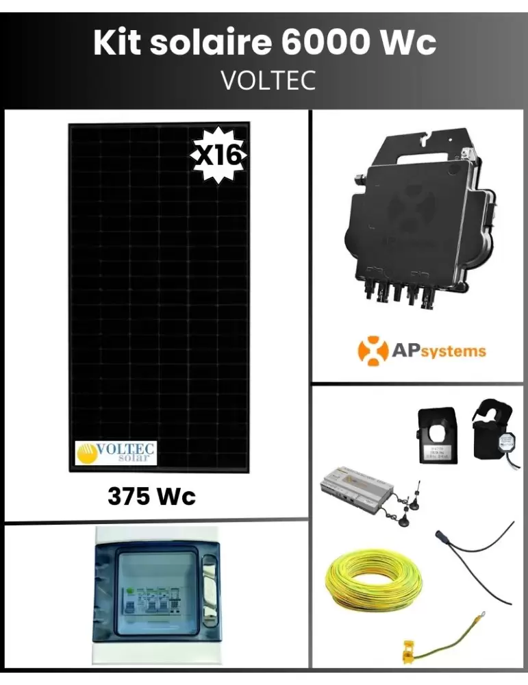 découvrez notre panneau solaire de 6 kw, idéal pour réduire vos factures d'électricité et contribuer à un avenir durable. performant et facile à installer, il vous permet de maximiser votre production d'énergie renouvelable. optez pour l'efficacité énergétique dès aujourd'hui !