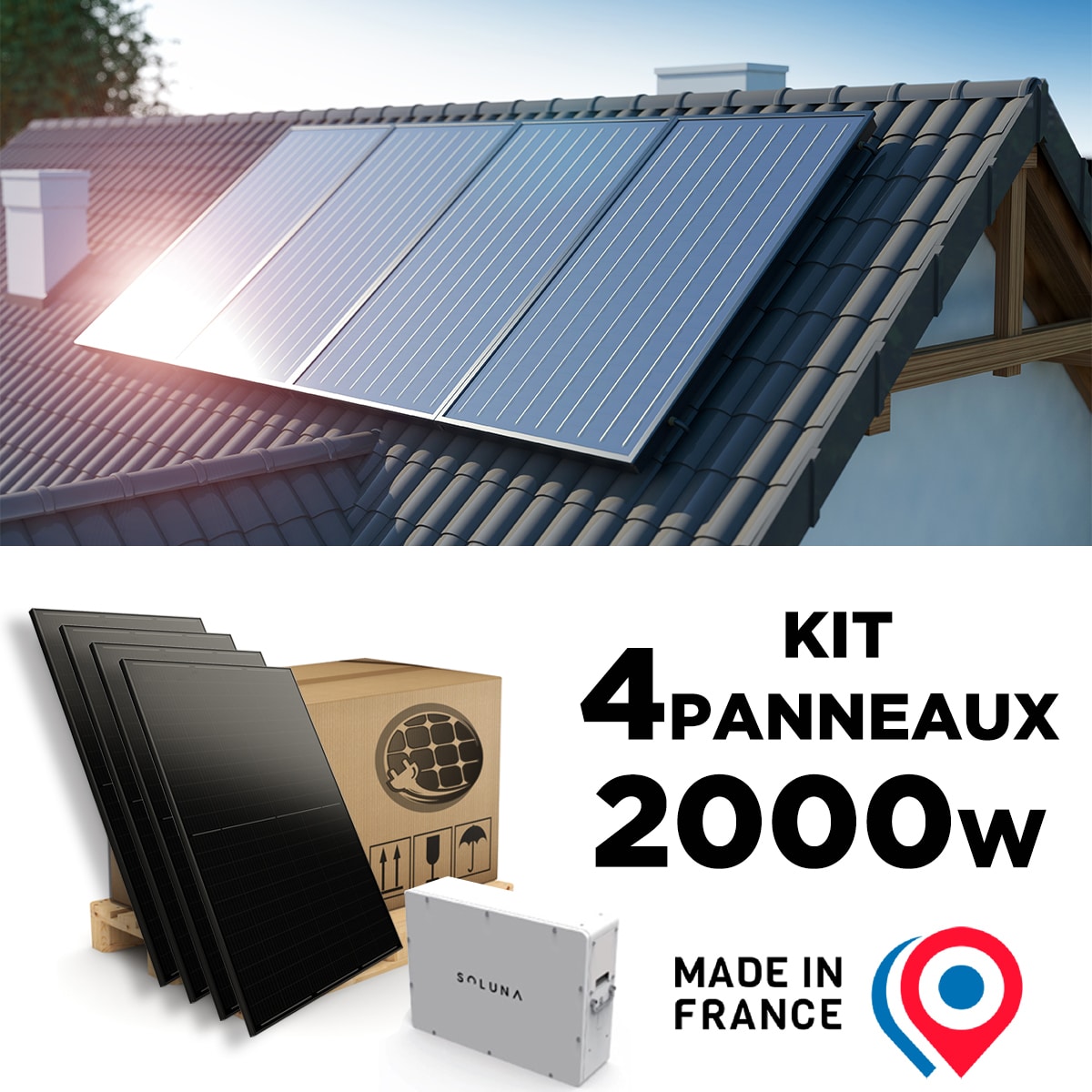 découvrez notre panneau solaire de 2000w, idéal pour optimiser votre production d'énergie renouvelable. profitez d'une technologie de pointe, d'une installation facile et d'un rendement élevé pour réduire votre empreinte carbone et réaliser des économies sur vos factures d'électricité.