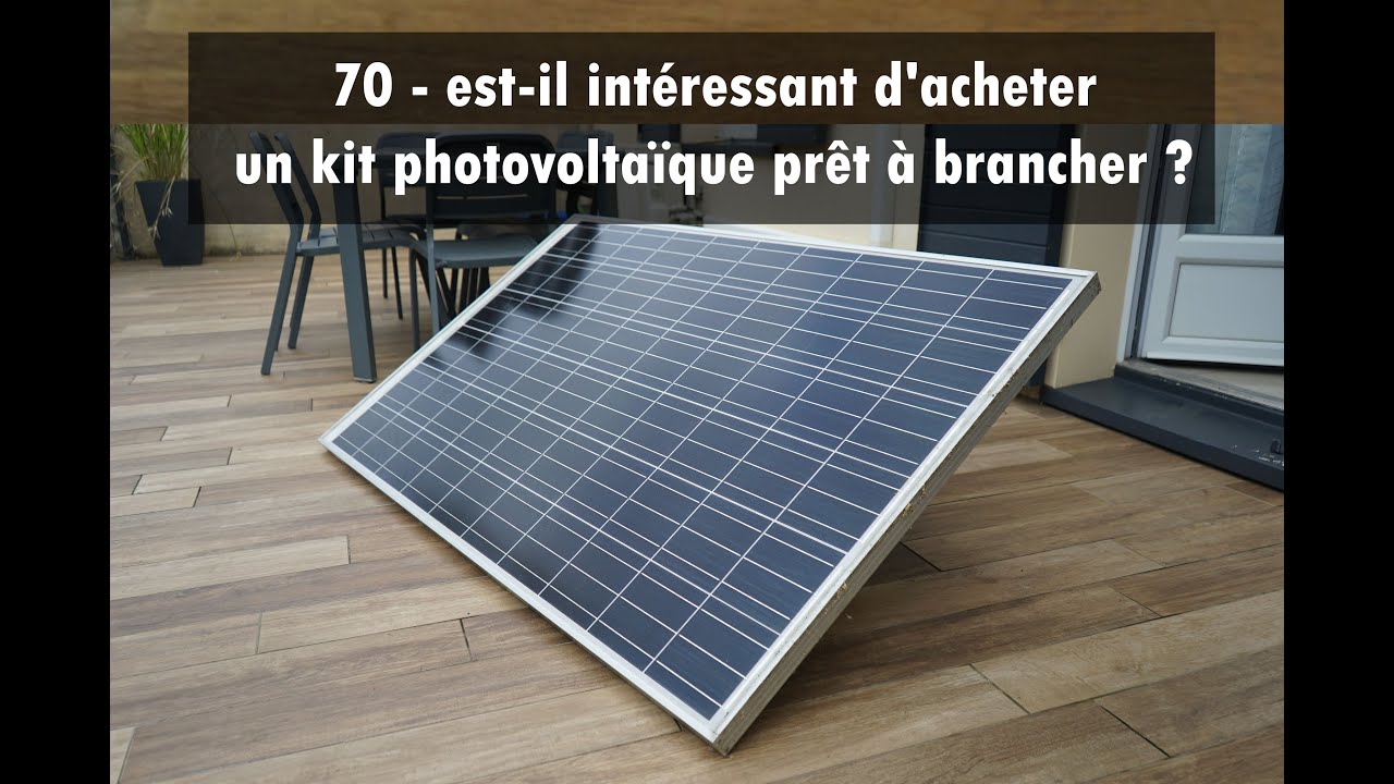 découvrez notre panneau solaire prêt à l'emploi, une solution écologique et économique pour produire votre propre énergie. facile à installer et performant, il s'adapte à tous vos besoins énergétiques. optez pour une énergie renouvelable et réduisez votre facture d'électricité dès aujourd'hui !