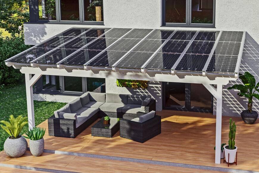 découvrez notre pergola en bois solaire, alliant esthétisme et praticité. profitez d'un espace de détente en plein air, tout en bénéficiant d'énergie solaire pour éclairer vos soirées. transformez votre jardin avec cette solution écologique et élégante.