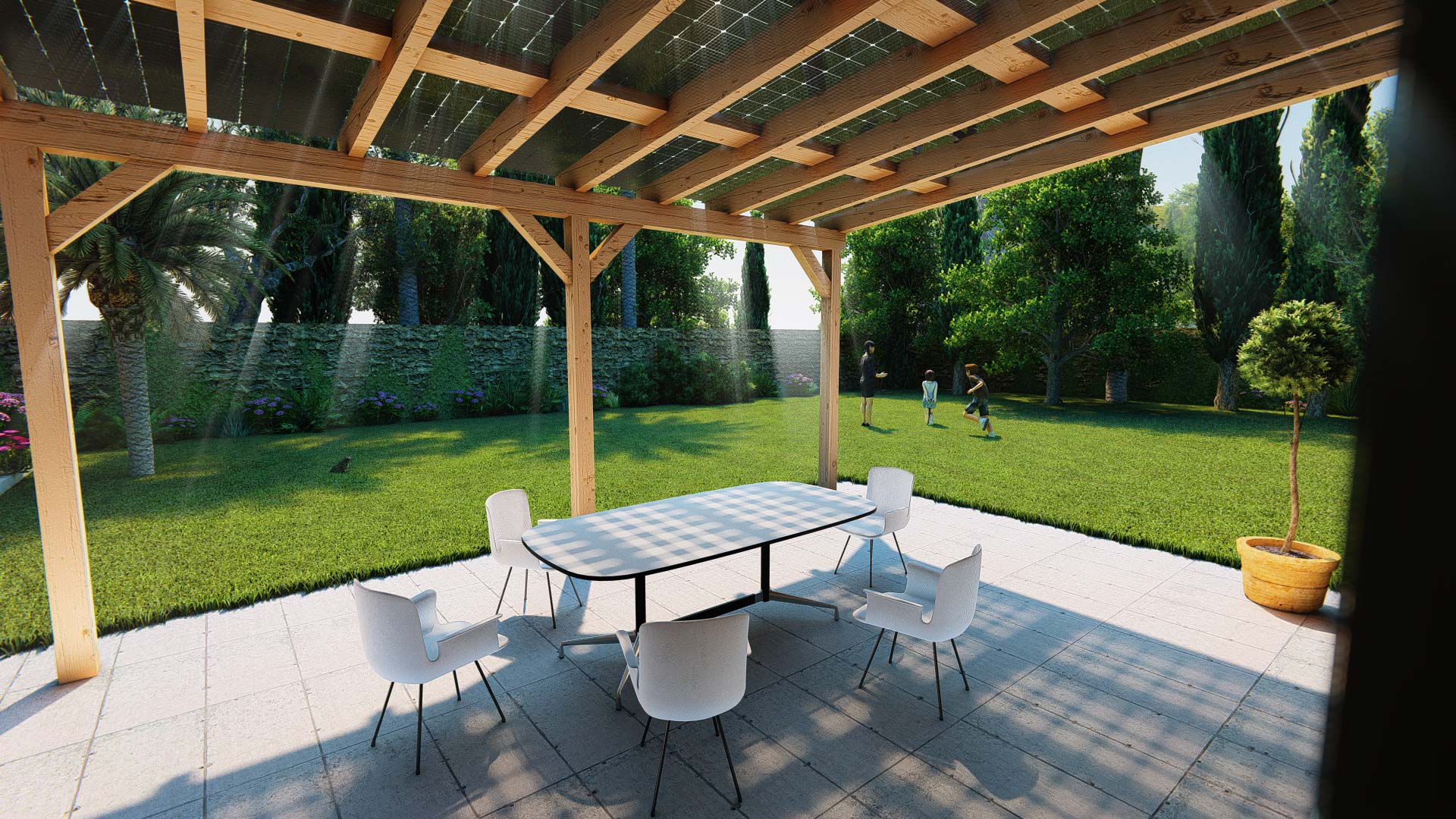 découvrez notre pergola solaire, alliant esthétisme et fonctionnalité. profitez d'un espace extérieur ombragé, tout en produisant votre propre énergie grâce à des panneaux solaires intégrés. idéale pour embellir votre jardin tout en réduisant votre empreinte écologique.