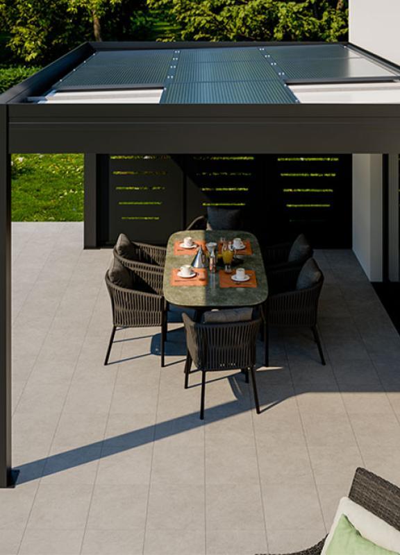 découvrez la pergola solaire, une solution élégante et écologique pour profiter de votre extérieur tout en bénéficiant d'une protection solaire optimale. idéale pour créer un espace détente ou un coin repas, elle allie design moderne et fonctionnalité, tout en utilisant des énergies renouvelables.