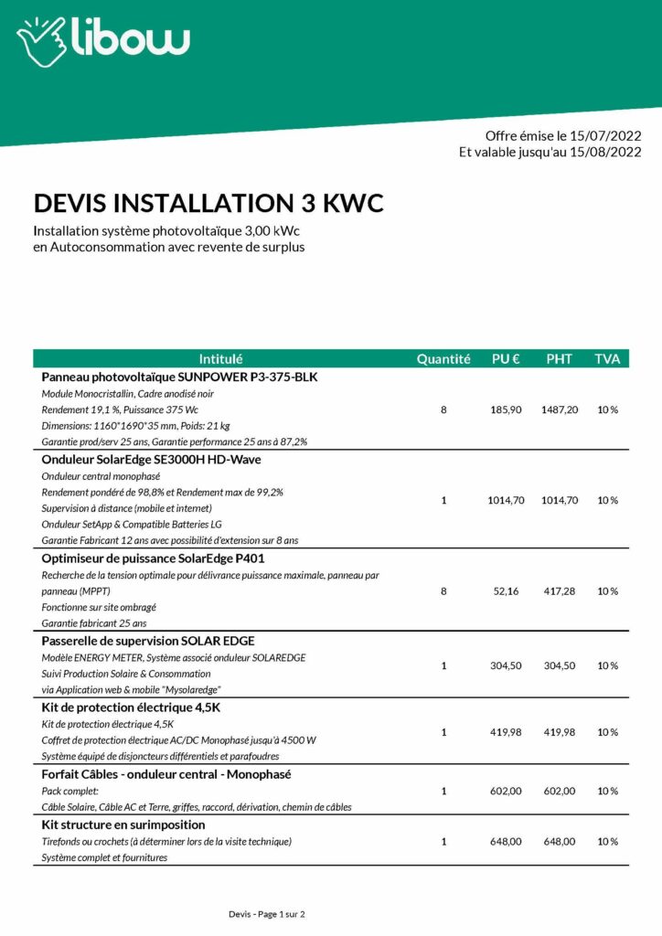 découvrez tout ce qu'il faut savoir sur les prix de l'installation de panneaux solaires. comparez les offres, les aides disponibles et évaluez le retour sur investissement pour bénéficier d'une énergie renouvelable tout en réduisant vos factures d'électricité.