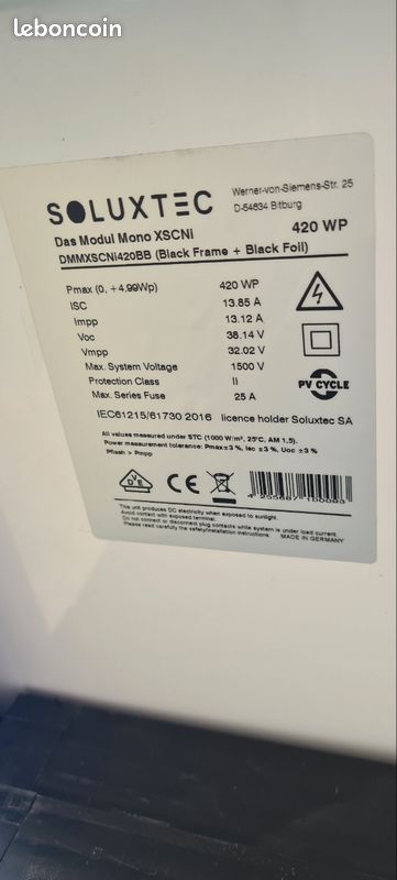 découvrez les prix compétitifs du module soluxtec 300, un choix idéal pour optimiser votre installation solaire avec une performance et une fiabilité exceptionnelles. profitez d'une énergie durable à un coût abordable.