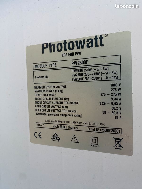 découvrez les meilleurs prix pour les panneaux solaires photowatt. comparez les offres et choisissez la solution photovoltaïque idéale pour économiser sur votre facture d'électricité tout en respectant l'environnement.