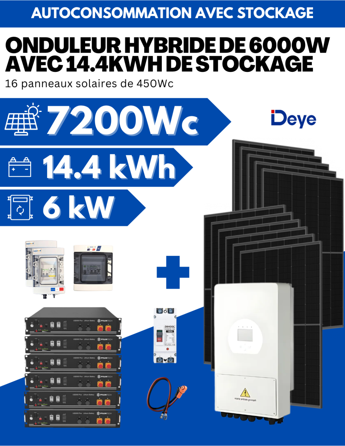 découvrez notre panneau solaire 6 kw, une solution efficace et écologique pour produire votre propre énergie. idéal pour les foyers et les entreprises, ce système performant vous permet de réduire vos factures d'électricité tout en contribuant à la protection de l'environnement. optez pour l'énergie renouvelable et faites le choix de la durabilité.