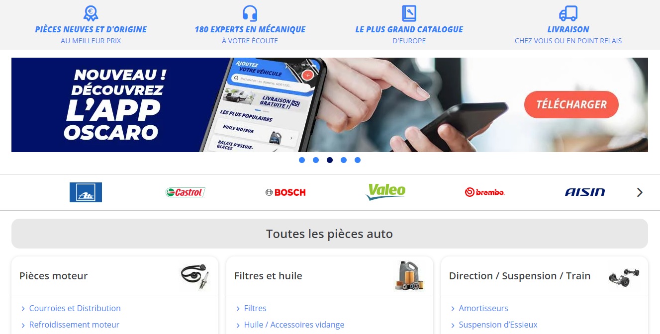 découvrez nos offres exclusives sur oscaro ! profitez de réductions exceptionnelles sur une large gamme de pièces auto et accessoires. ne manquez pas les promos du moment pour prendre soin de votre véhicule à petit prix.