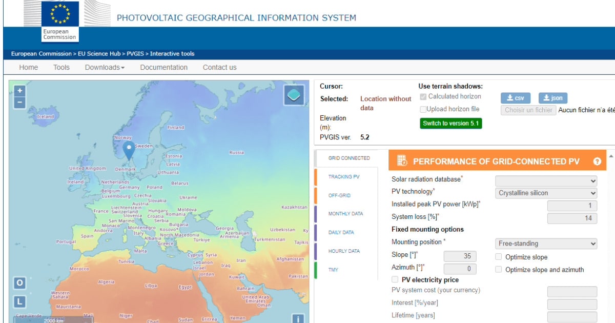 découvrez pvgis, l'outil essentiel pour évaluer le potentiel solaire de votre région grâce à des données précises et accessibles. optimisez vos projets énergétiques avec des analyses détaillées sur l'irradiation solaire et la production d'électricité photovoltaïque.