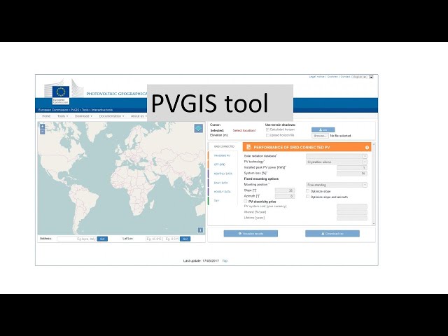 découvrez pvgis, un outil essentiel pour évaluer le potentiel solaire dans votre région. obtenez des données précises sur l'irradiation solaire et optimisez vos projets photovoltaïques grâce à notre plateforme interactive.