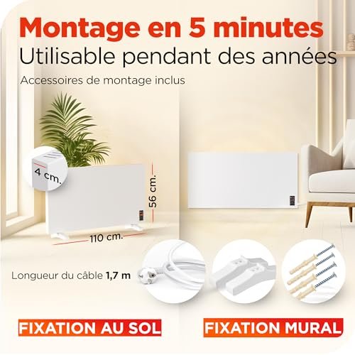 découvrez notre radiateur électrique avec thermostat intégré, idéal pour réguler la température de votre intérieur tout en réalisant des économies d'énergie. profitez d'un confort optimal grâce à sa technologie avancée et à son design moderne, qui s'adapte parfaitement à tous les décors.