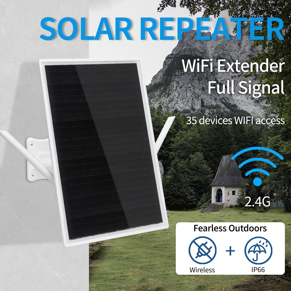 découvrez notre répéteur wifi solaire, une solution innovante et écologique pour étendre la portée de votre connexion internet. profitez d'une connexion stable, même dans les zones rurales ou éloignées, tout en réduisant votre empreinte carbone grâce à l'énergie solaire. idéal pour les camping, les jardins ou les chantiers.