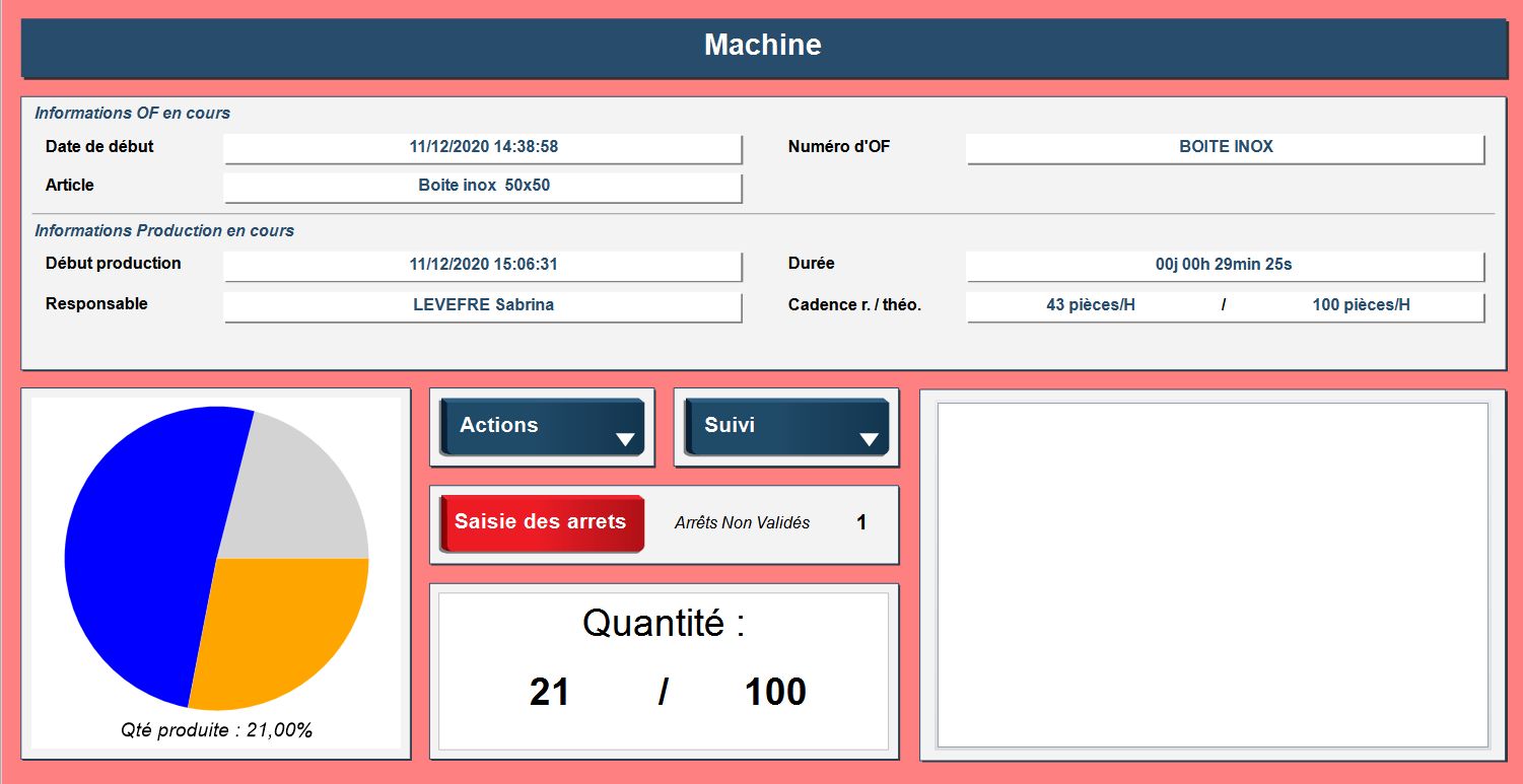 découvrez notre solution de saisie production, conçue pour optimiser et automatiser vos processus de collecte de données. simplifiez la gestion de votre production et améliorez votre efficacité grâce à notre outil intuitif.