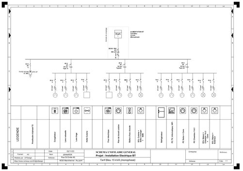 découvrez notre schéma tgbt (tableau général basse tension) qui illustre de manière claire et précise l'agencement des équipements électriques. idéal pour les professionnels du secteur, ce guide visuel vous aidera à mieux comprendre la distribution d'énergie dans vos installations.