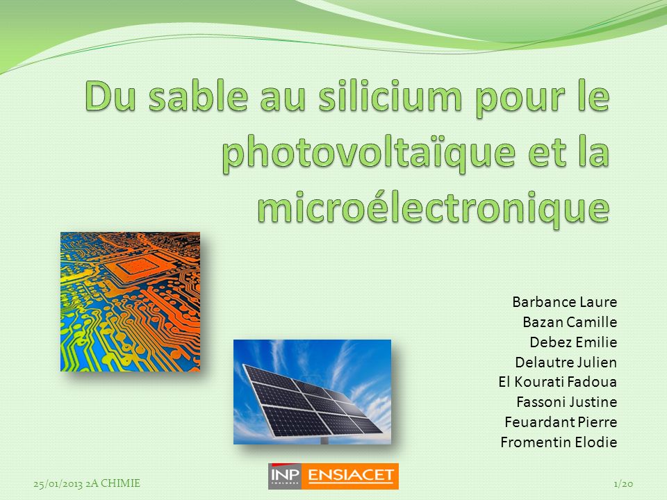 découvrez le silicium photovoltaïque, un matériau clé dans la production d'énergie solaire. apprenez comment il transforme la lumière du soleil en électricité et son rôle essentiel dans la transition énergétique vers des sources d'énergie renouvelables.
