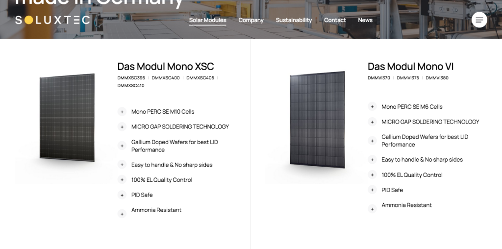 découvrez les prix des panneaux solaires soluxtec, offrant des solutions éco-responsables et performantes pour vos besoins énergétiques. profitez d'une énergie renouvelable à un tarif compétitif et engagez-vous vers un avenir plus durable.
