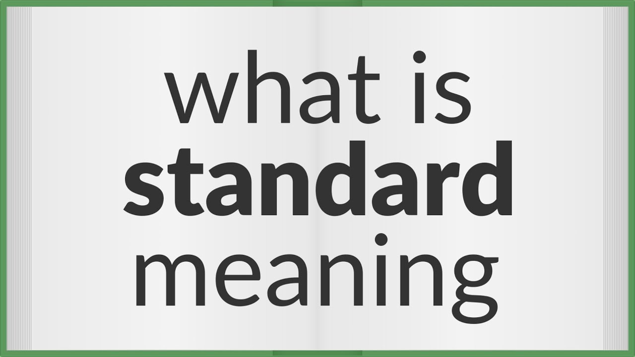découvrez notre article sur les standards : leur définition, leur importance dans divers secteurs et comment ils influencent notre quotidien. plongez dans l'univers des normes et leur rôle crucial pour assurer la qualité et la sécurité des produits et services.