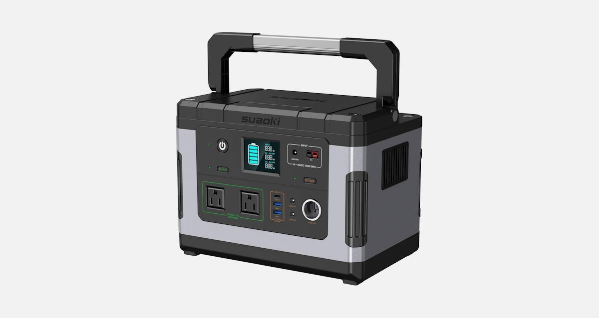découvrez le suaoki 400, un générateur d'énergie portable et polyvalent, idéal pour vos aventures en plein air ou vos besoins domestiques. compact et puissant, il assure une alimentation fiable pour vos appareils électroniques. parfait pour le camping, les voyages ou les situations d'urgence.