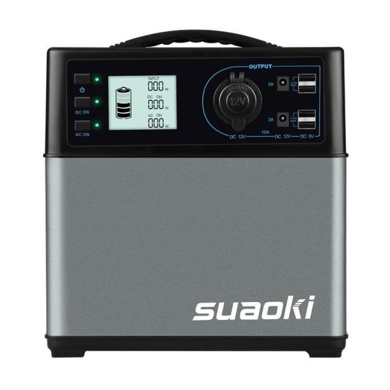 découvrez le suaoki 400, un générateur portable parfait pour vos aventures en plein air et vos besoins d'énergie d'urgence. compact et puissant, il vous offre la liberté d'alimenter vos appareils où que vous soyez.