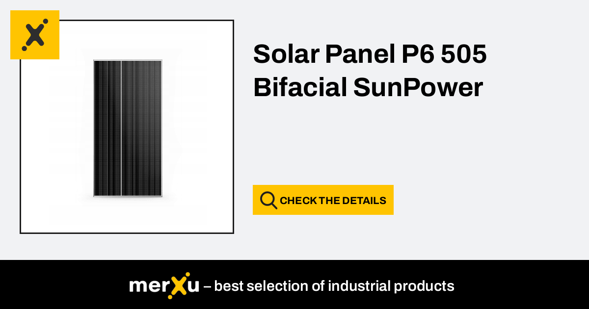 découvrez le sunpower p6, un panneau solaire révolutionnaire offrant une efficacité énergétique optimale et une performance inégalée. idéal pour maximiser votre production d'énergie renouvelable, le sunpower p6 s'intègre parfaitement dans votre projet d'énergie verte.