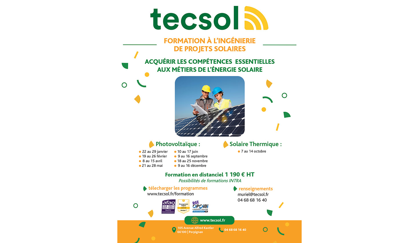 découvrez tecsol, votre expert en solutions énergétiques innovantes. profitez de notre savoir-faire pour optimiser vos projets à travers des technologies durables et respectueuses de l'environnement.