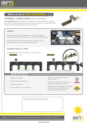 découvrez toit facile irfts, votre solution pour des projets de toiture simplifiés et efficaces. profitez de conseils d'experts, de matériaux de qualité et d'un service rapide pour transformer vos idées en réalité. élevez votre confort et la durabilité de votre habitat avec nous.