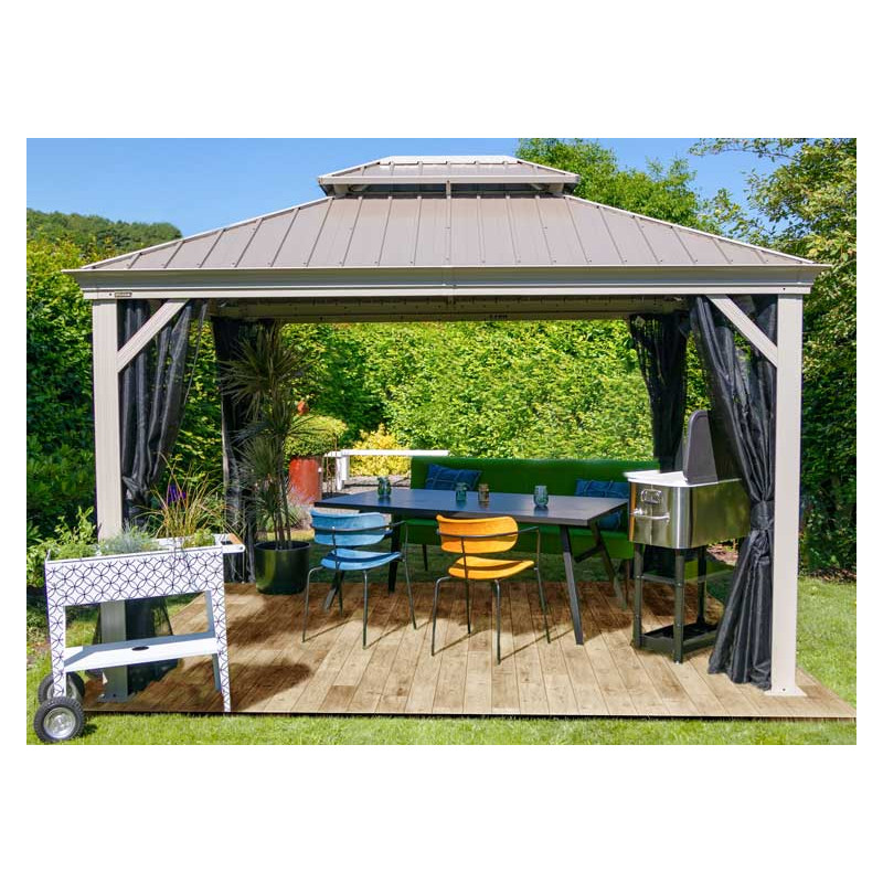 découvrez notre sélection de tonnelles de jardin, idéales pour embellir votre espace extérieur tout en vous protégeant du soleil. parfaites pour profiter des journées en plein air, nos tonnelles allient design, fonctionnalité et durabilité. aménagez votre jardin avec style!