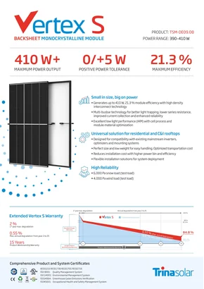 découvrez les panneaux solaires trina solar 400w, alliant performance et fiabilité pour une énergie renouvelable efficace. idéaux pour les projets résidentiels et commerciaux, ces panneaux garantissent une excellente production d'électricité tout en réduisant votre empreinte carbone.