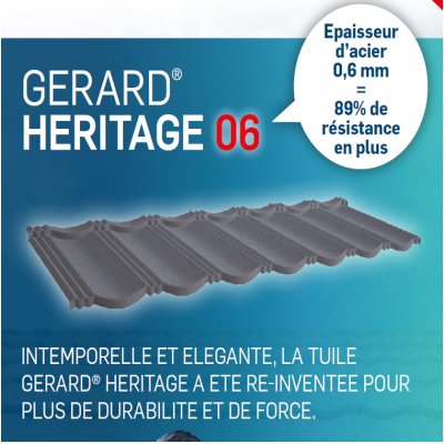 découvrez les tuiles gérard, une solution durable et esthétique pour votre toiture. offrant une résistance exceptionnelle aux intempéries et un large choix de styles, ces tuiles sont idéales pour embellir votre maison tout en assurant une protection optimale. optez pour la qualité et l'innovation avec les tuiles gérard.