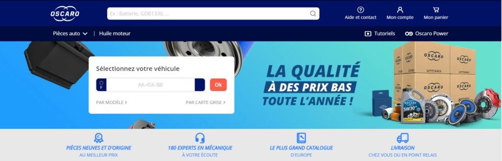 découvrez oscaro, le spécialiste de la vente de pièces détachées et accessoires pour votre automobile. profitez d'un large choix de produits à des prix compétitifs, des conseils d'experts et une livraison rapide pour entretenir votre véhicule en toute simplicité.