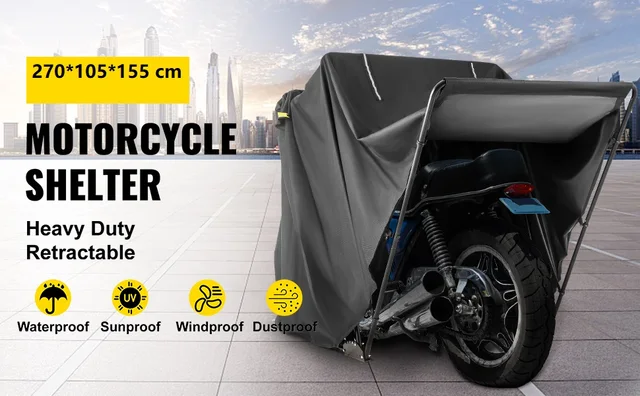 découvrez notre sélection d'abris pour motos, conçus pour protéger votre véhicule des intempéries et du vol. offrez à votre moto un espace sécurisé et durable pour un entretien facilité et une longévité accrue.