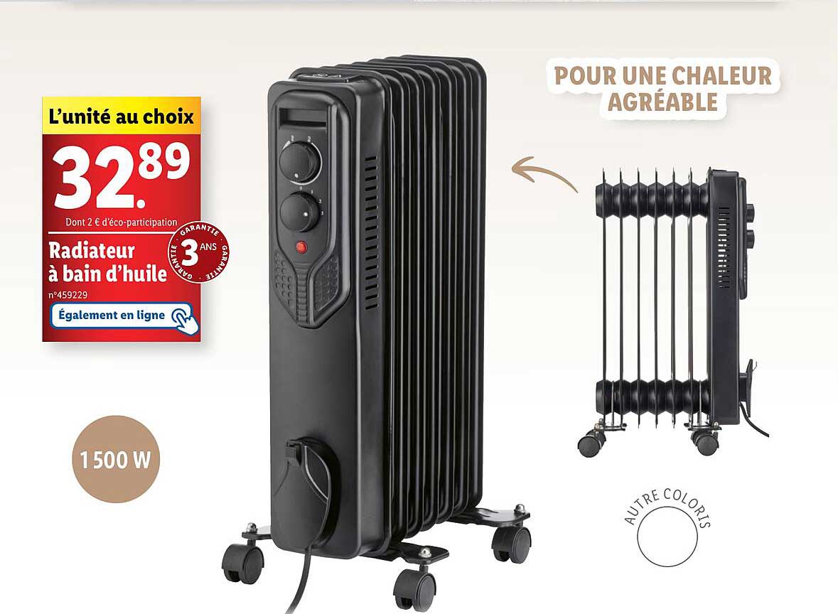 découvrez notre avis complet sur le radiateur bain d'huile de lidl. analyse des performances, de l'efficacité énergétique et des fonctionnalités pour vous aider à faire le meilleur choix pour votre confort à la maison.