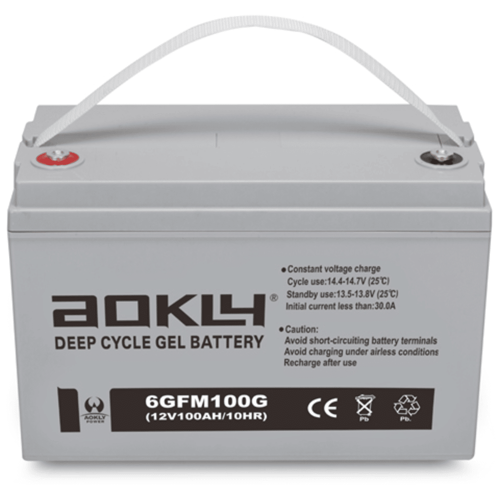 découvrez notre batterie gel 100ah 12v, idéale pour vos appareils électroniques et systèmes de stockage d'énergie. offrant une longue durée de vie et une excellente performance, cette batterie est parfaite pour les camping-cars, bateaux et applications solaires. optez pour une alimentation fiable et durable.