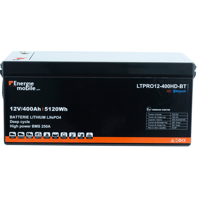 découvrez notre batterie solaire 12v 400ah, idéale pour stocker de l'énergie renouvelable et alimenter vos appareils électriques. conçue pour une performance optimale, cette batterie offre une longévité exceptionnelle et une fiabilité pour vos projets hors réseau ou de camping. optez pour une solution durable et économique avec notre batterie solaire!