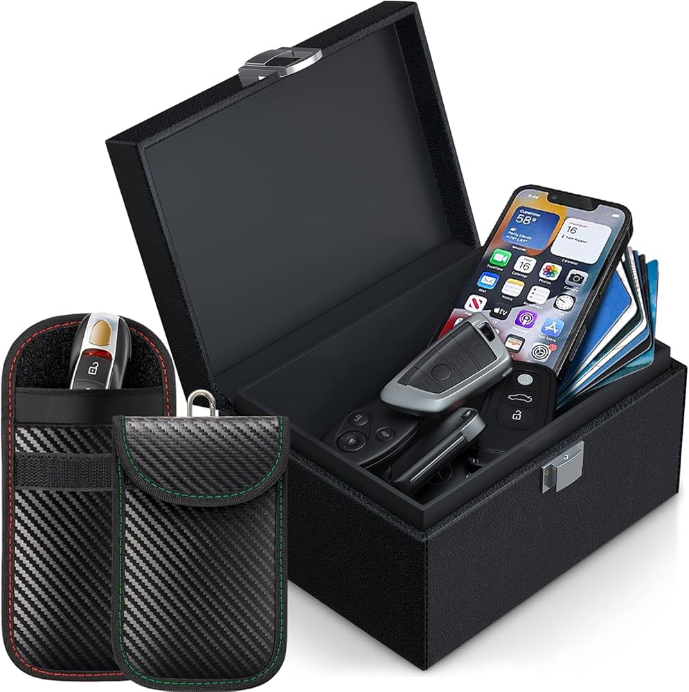 découvrez notre boîte clé anti-rfid, conçue pour protéger vos clés et cartes de la fraude électronique. grâce à sa technologie de blindage avancée, elle garantie la sécurité de vos informations personnelles et vous offre une tranquillité d'esprit au quotidien.