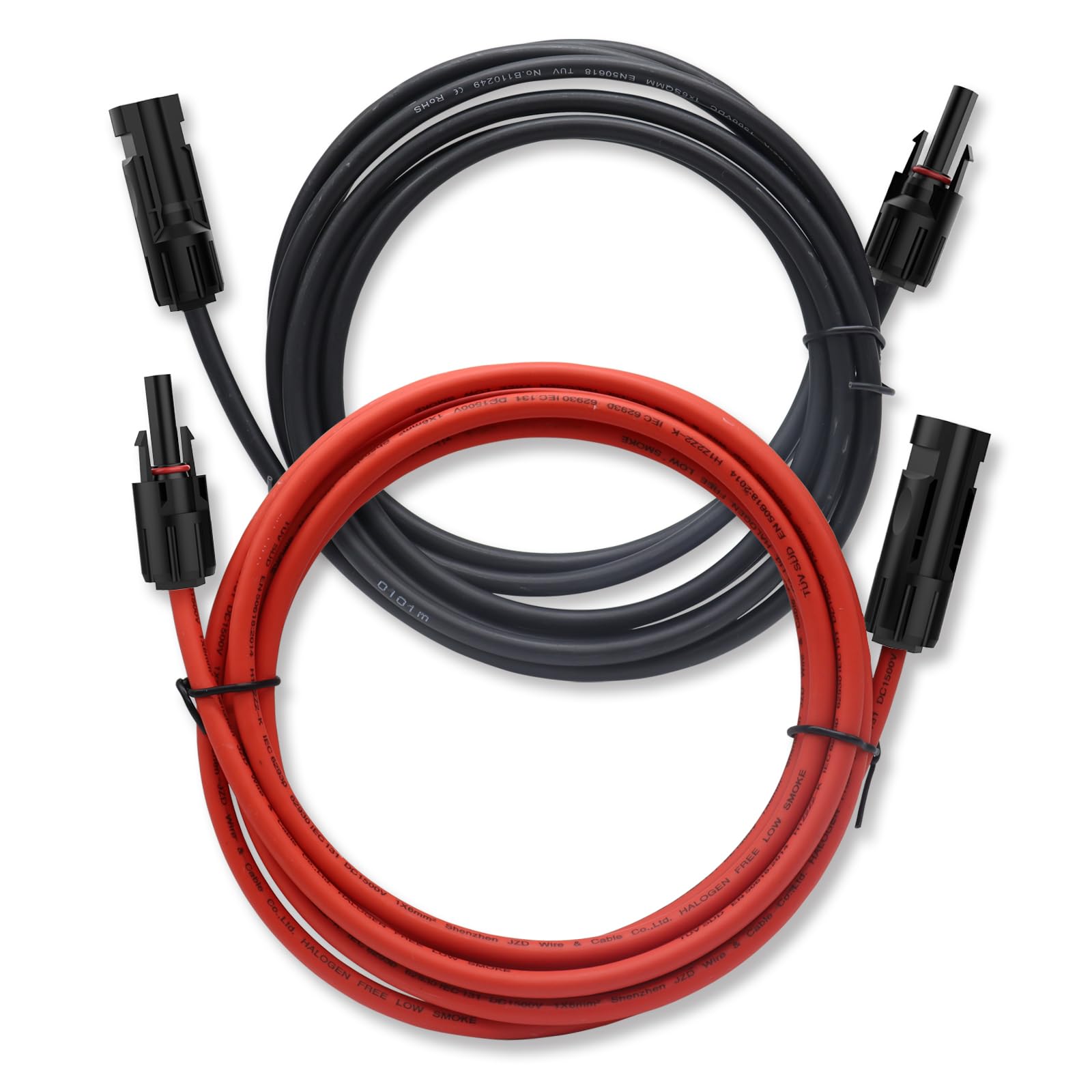 découvrez notre câble solaire 6mm2, idéal pour optimiser la performance de vos installations photovoltaïques. conçu pour résister aux intempéries et garantir une conductivité exceptionnelle, ce câble est parfait pour un usage domestique ou professionnel. améliorez l'efficacité de votre système solaire avec notre câble de haute qualité.