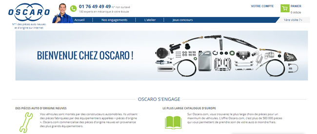 découvrez le compte oscaro, votre plateforme incontournable pour acheter des pièces auto en ligne. profitez d'une large sélection de pièces détachées, de conseils d'experts et d'offres exclusives pour entretenir et personnaliser votre véhicule en toute simplicité.