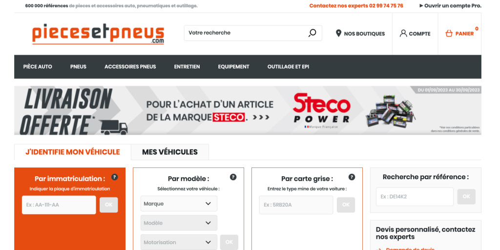 découvrez le compte oscaro : gérez facilement vos achats de pièces auto, bénéficiez d'offres exclusives et accédez à des conseils d'experts pour entretenir votre véhicule.