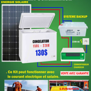 découvrez notre congélateur solaire abordable, une solution écologique et économique pour conserver vos aliments en toute autonomie. idéal pour les camping, les caravanes ou les maisons hors réseau, profitez de la puissance du soleil pour maintenir vos produits frais tout en réduisant votre empreinte carbone.