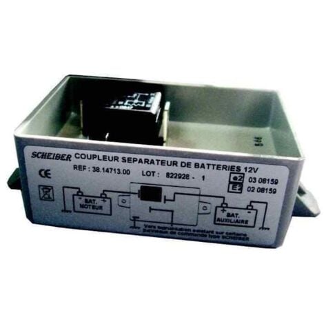 découvrez notre sélection de coupleurs de batterie, des dispositifs essentiels pour assurer une connexion fiable et sécurisée de vos batteries. que vous soyez un passionné de bricolage ou un professionnel, notre gamme de coupleurs s'adapte à tous vos besoins en matière d'énergie mobile.