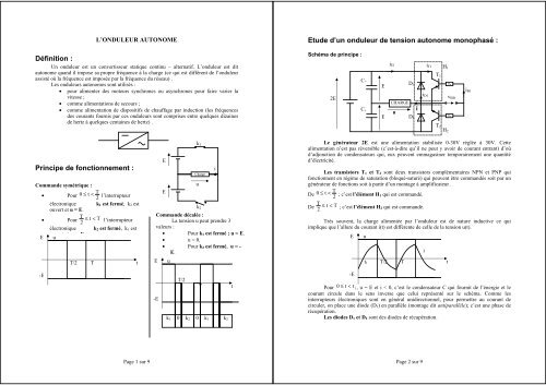 découvrez la définition d'un onduleur, un dispositif essentiel pour transformer le courant continu en courant alternatif, permettant d'alimenter vos appareils électriques en toute sécurité. explorez son fonctionnement et ses applications dans divers domaines.