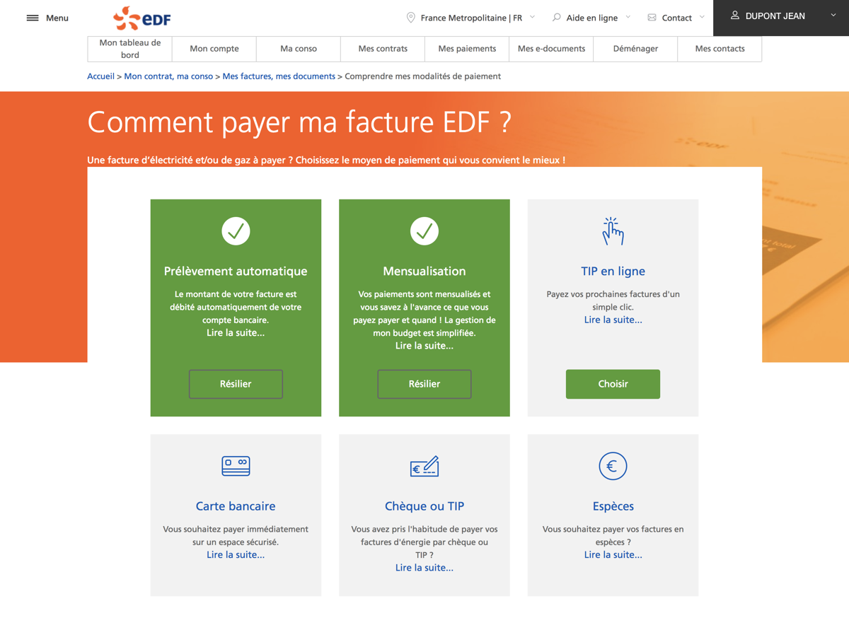 accédez à votre espace personnel edf pour gérer vos factures, suivre votre consommation d'énergie et bénéficier de nombreux services en ligne. simplifiez la gestion de votre contrat edf et restez informé de vos offres.