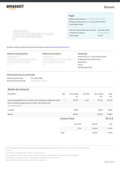 découvrez comment obtenir et gérer vos factures sur oscaro. accédez facilement à vos documents d'achat et suivez vos commandes en toute simplicité.
