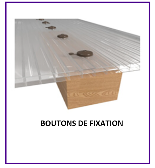 découvrez nos solutions de fixation pour polycarbonate, idéales pour assurer la durabilité et la sécurité de vos projets. que ce soit pour des panneaux, des abris ou des structures en polycarbonate, nos produits garantissent une installation simple et efficace. optez pour des fixations de qualité, adaptées à tous vos besoins!