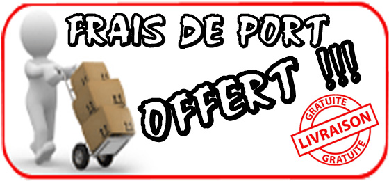 découvrez notre offre exceptionnelle de frais de port gratuits sur toutes vos commandes. profitez d'une livraison rapide et sans coût supplémentaire pour une expérience de shopping simplifiée et avantageuse. aucune minima d'achat requis !