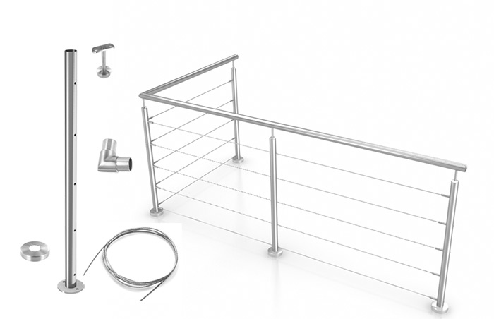 découvrez notre kit balustrade complet, idéal pour sécuriser vos espaces extérieurs avec style. facile à installer, durable et esthétique, notre kit s'adapte à tous vos projets de terrasse ou balcon.