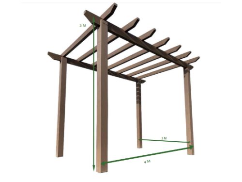 découvrez notre kit pergola complet, idéal pour embellir votre extérieur et créer un espace de détente à l'abri du soleil. facile à installer, durable et élégant, il s'intègre parfaitement à tous les jardins. transformez votre terrasse en un lieu convivial avec notre pergola de qualité supérieure.