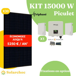 découvrez notre kit solaire 15000w, une solution énergétique puissante et écologique pour alimenter vos projets. idéal pour les maisons et les entreprises, ce système solaire vous permet de réduire vos factures d'électricité tout en respectant l'environnement. investissez dans une énergie renouvelable durable dès aujourd'hui !