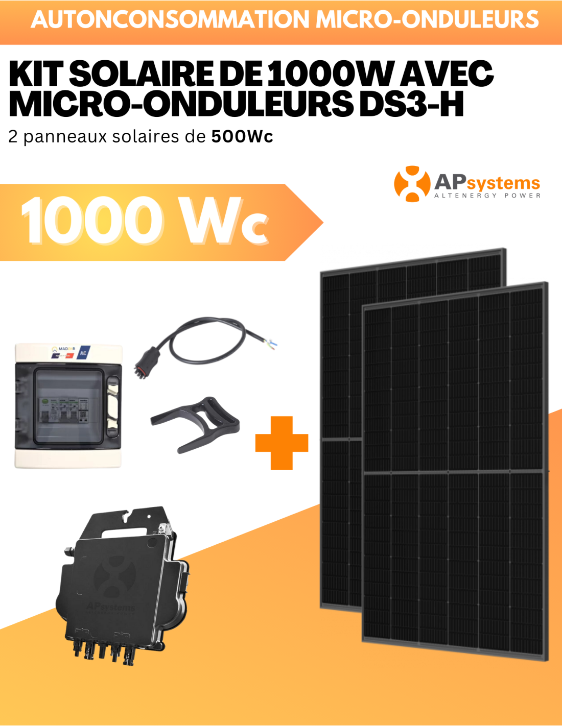 découvrez notre kit solaire complet, idéal pour produire une énergie renouvelable et écologique chez vous. profitez d'une solution durable pour réduire vos factures d'électricité et contribuer à la protection de l'environnement. facile à installer, notre kit s'adapte à tous vos besoins.